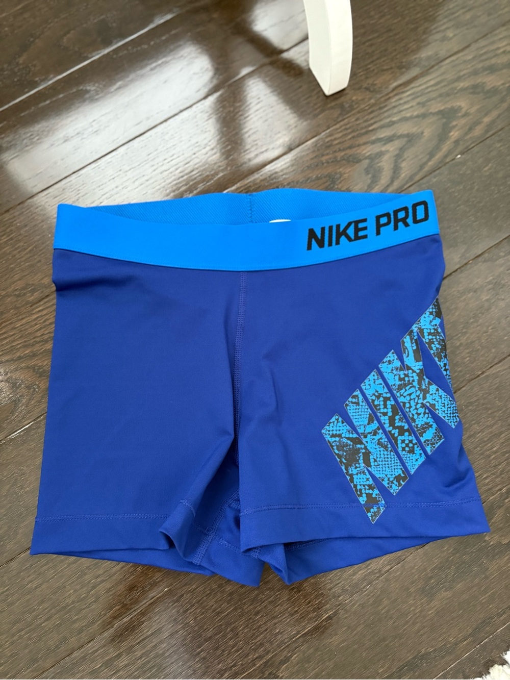 Nike Pro Blue Compression Shorts